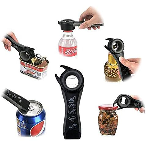 5-in-1 Multi Jar & Bottle Opener Set