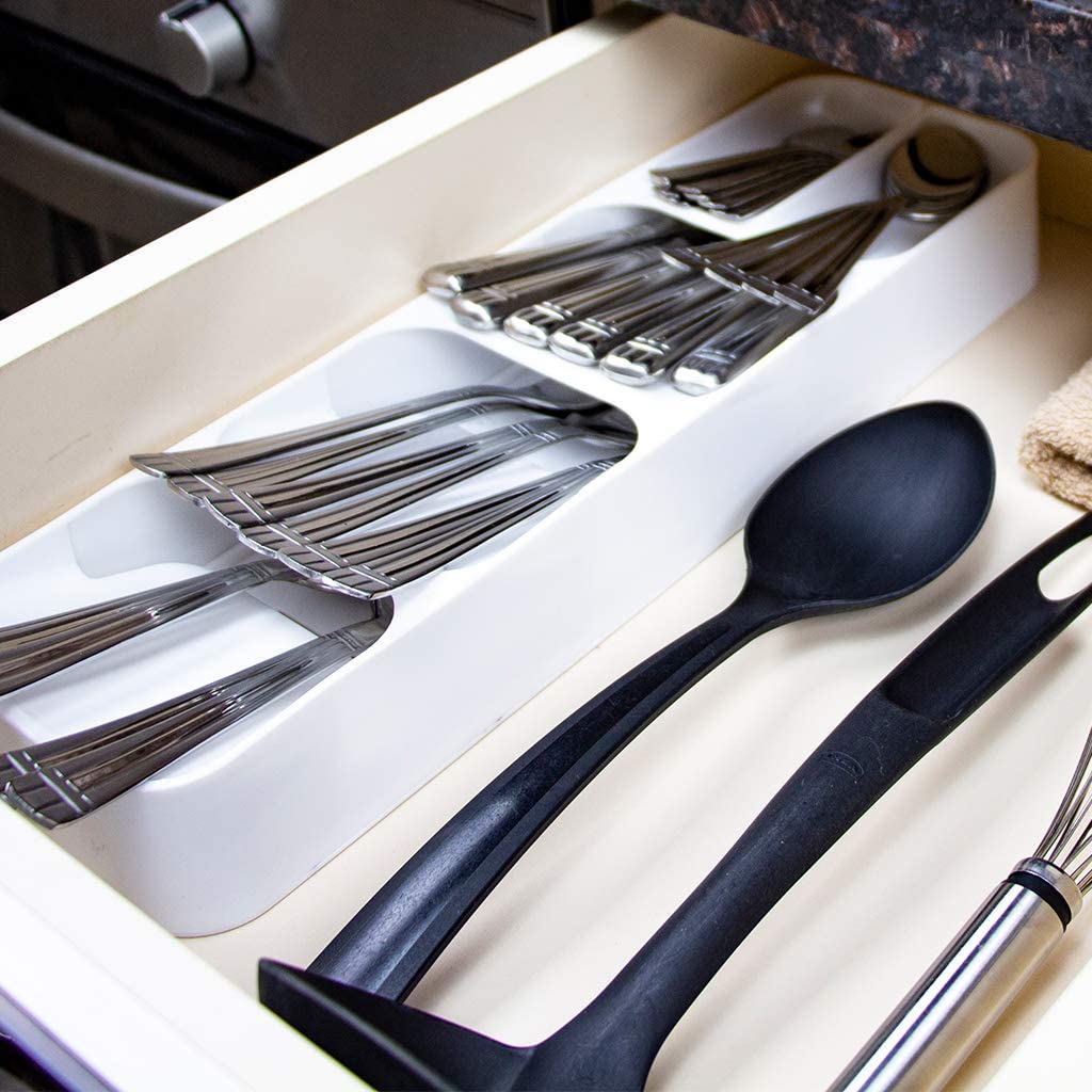 DecoBella 5 Section Drawer Cutlery Organizer