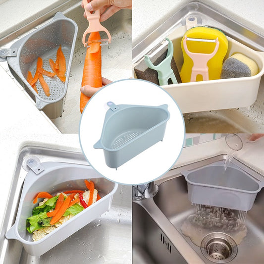 Triangle Sink Strainer Rack