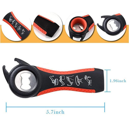 5-in-1 Multi Jar & Bottle Opener Set