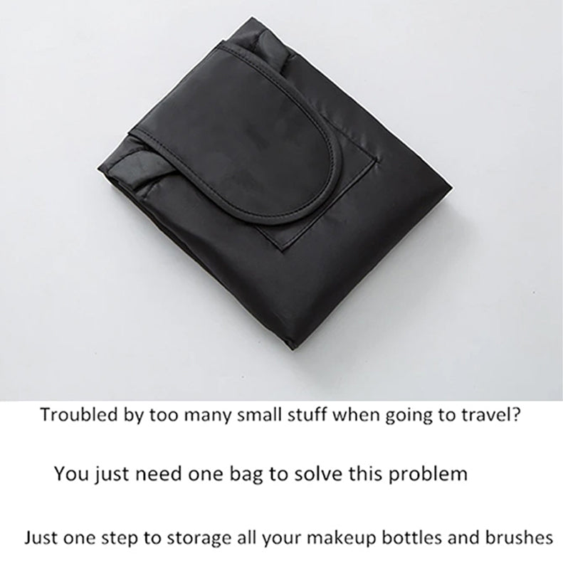 Compact and Convenient Drawstring Cosmetic Bag for Easy Travel and Organization