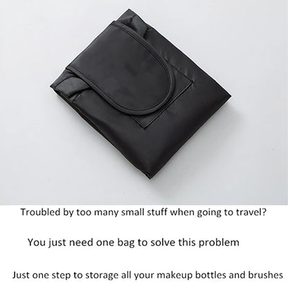 Compact and Convenient Drawstring Cosmetic Bag for Easy Travel and Organization