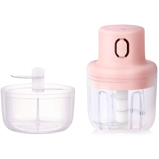 Electric Garlic Chopper Mini Food Processor USB Rechargeable