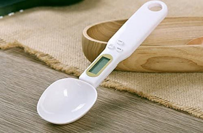 Electronic Measuring Spoon Adjustable Digital Spoon Scale Weigh up 1-500g