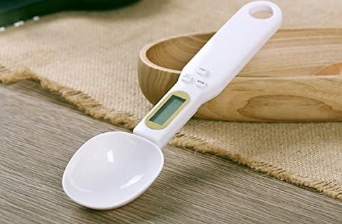 Electronic Measuring Spoon Adjustable Digital Spoon Scale Weigh up 1-500g