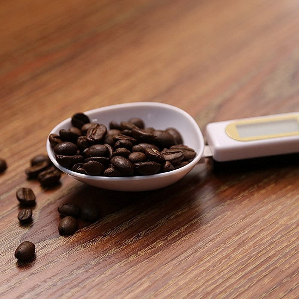 Electronic Measuring Spoon Adjustable Digital Spoon Scale Weigh up 1-500g