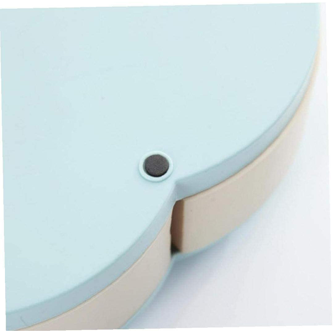 Layer Rotating Flower Snack Serving Tray