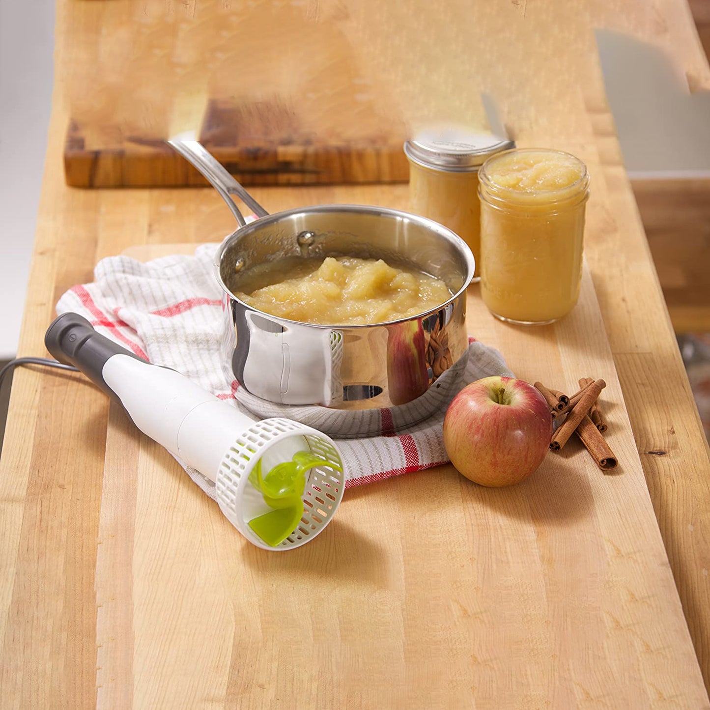 Multi-Functional 3-in-1 Electric Hand Blender | Masher, Whisk & Baby Food Puree Tool