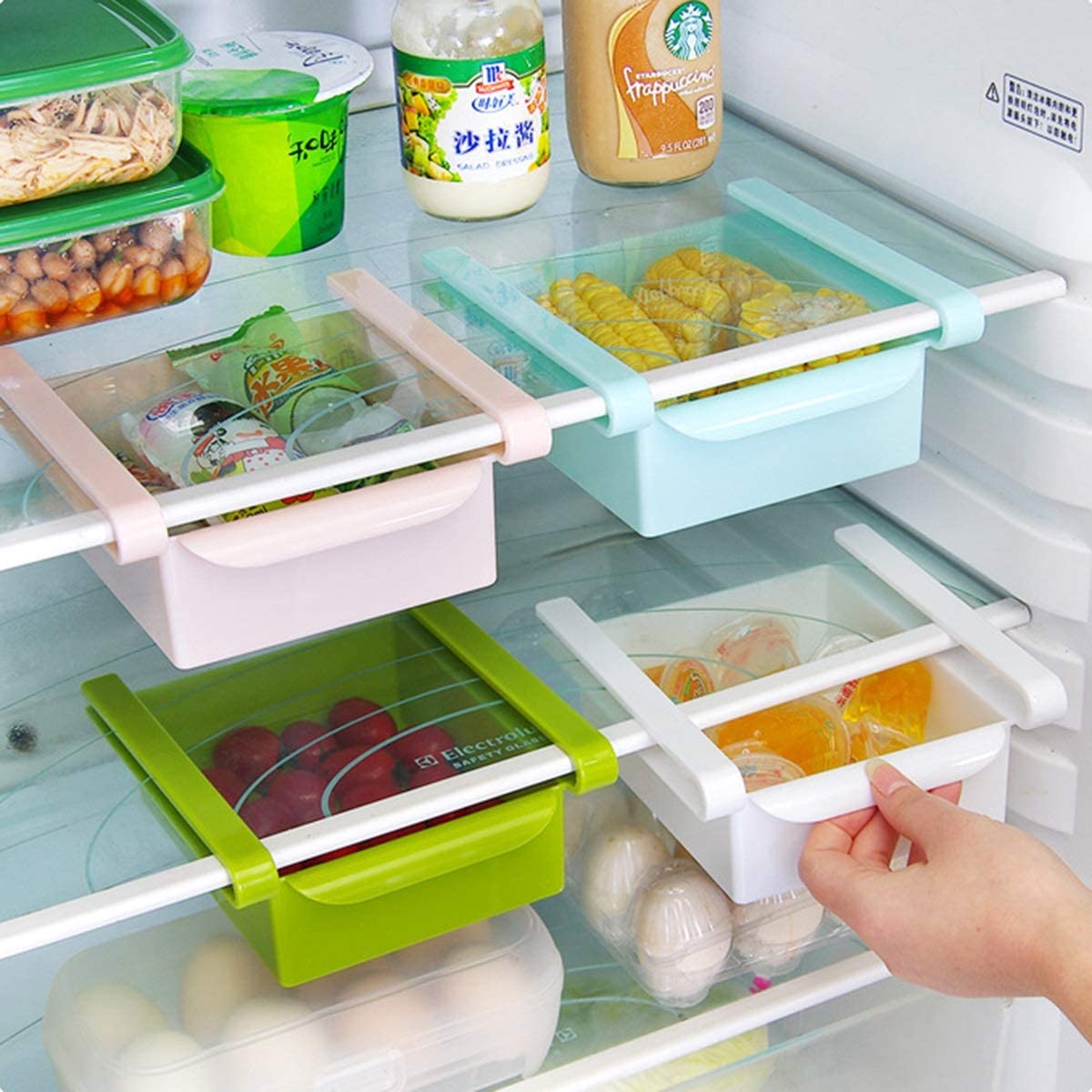Multifunction Refrigerator Drawer Fridge Storage Box