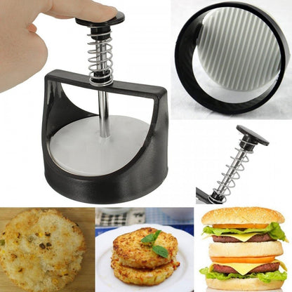 Non-Stick Burger Press Mold – Adjustable Patty Maker for Beef, Veggie & Grilling