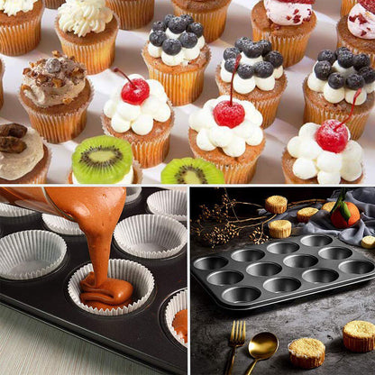 Professional 12-Cup Non-Stick Muffin Pan