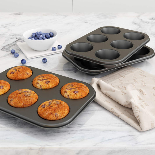 Professional 6-Cup Non-Stick Muffin Pan