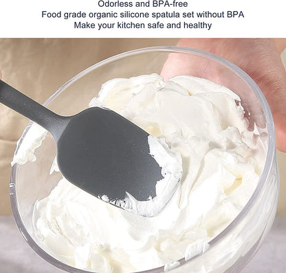 Silicone Pastry Brush Set 6pcs – Heat-Resistant Oil Brush & Spatula for Baking, Cooking, BBQ