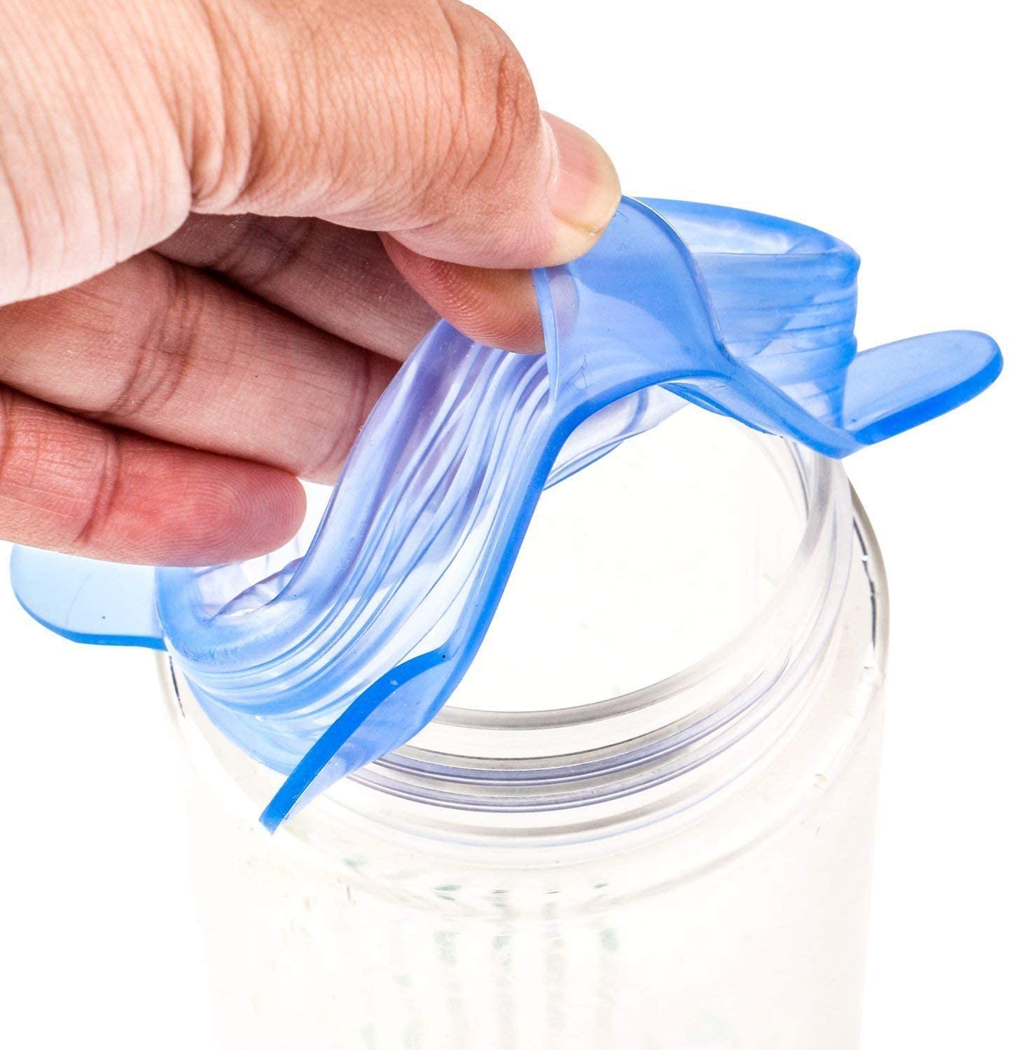 Silicone Suction Stretch Lids – 6-Pack