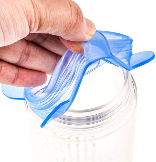 Silicone Suction Stretch Lids – 6-Pack