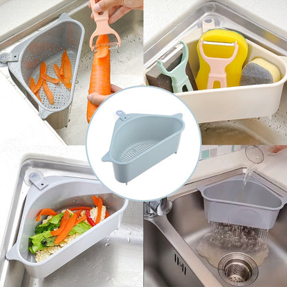 Triangle Sink Strainer Rack