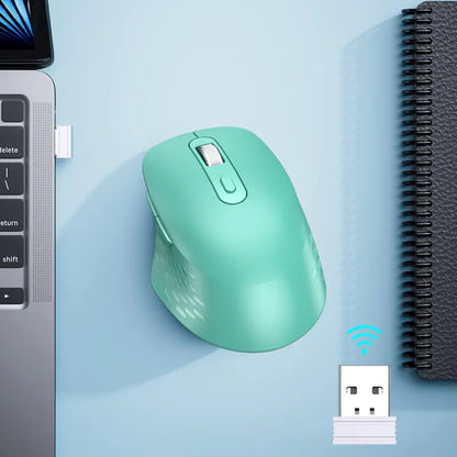 Wireless Mouse Compatible with Desktop & Laptop USB Ports